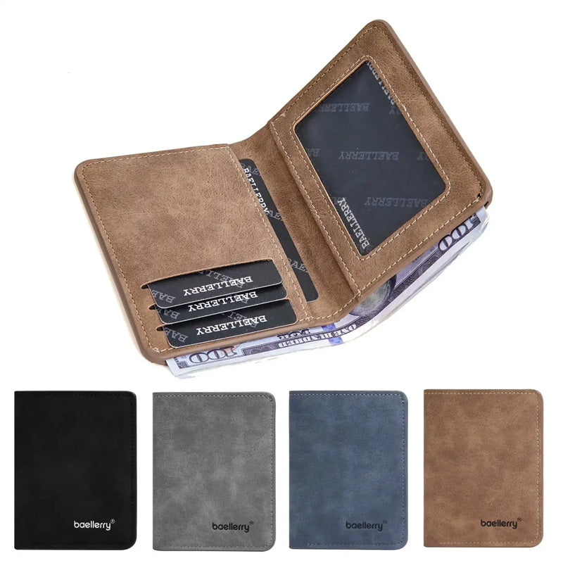 Men’s Slim Multi-Card Bifold Wallet