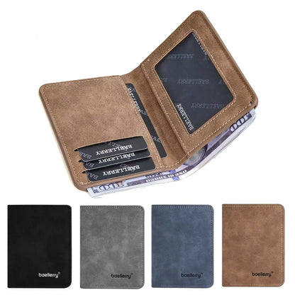 Men’s Slim Multi-Card Bifold Wallet