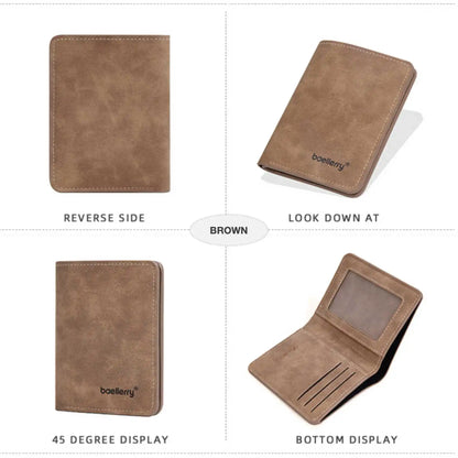 Men’s Slim Multi-Card Bifold Wallet