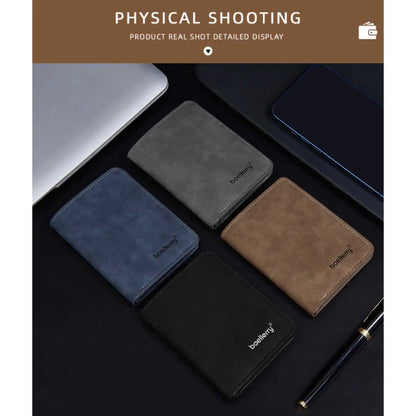 Men’s Slim Multi-Card Bifold Wallet