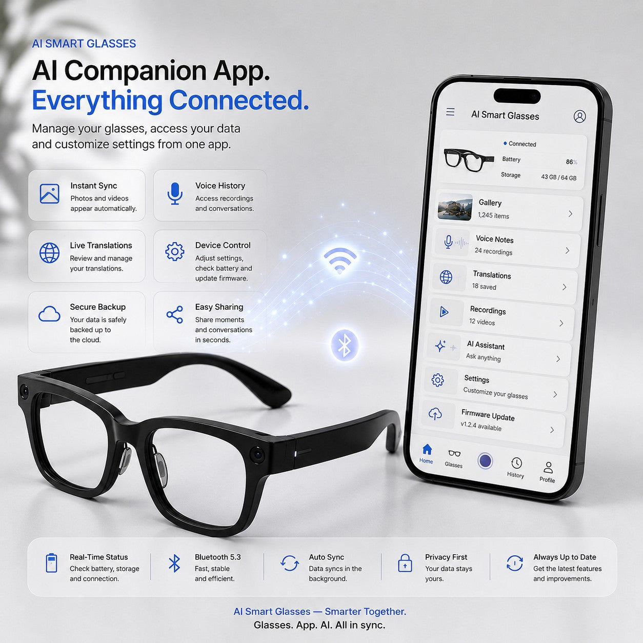 Phone sync app