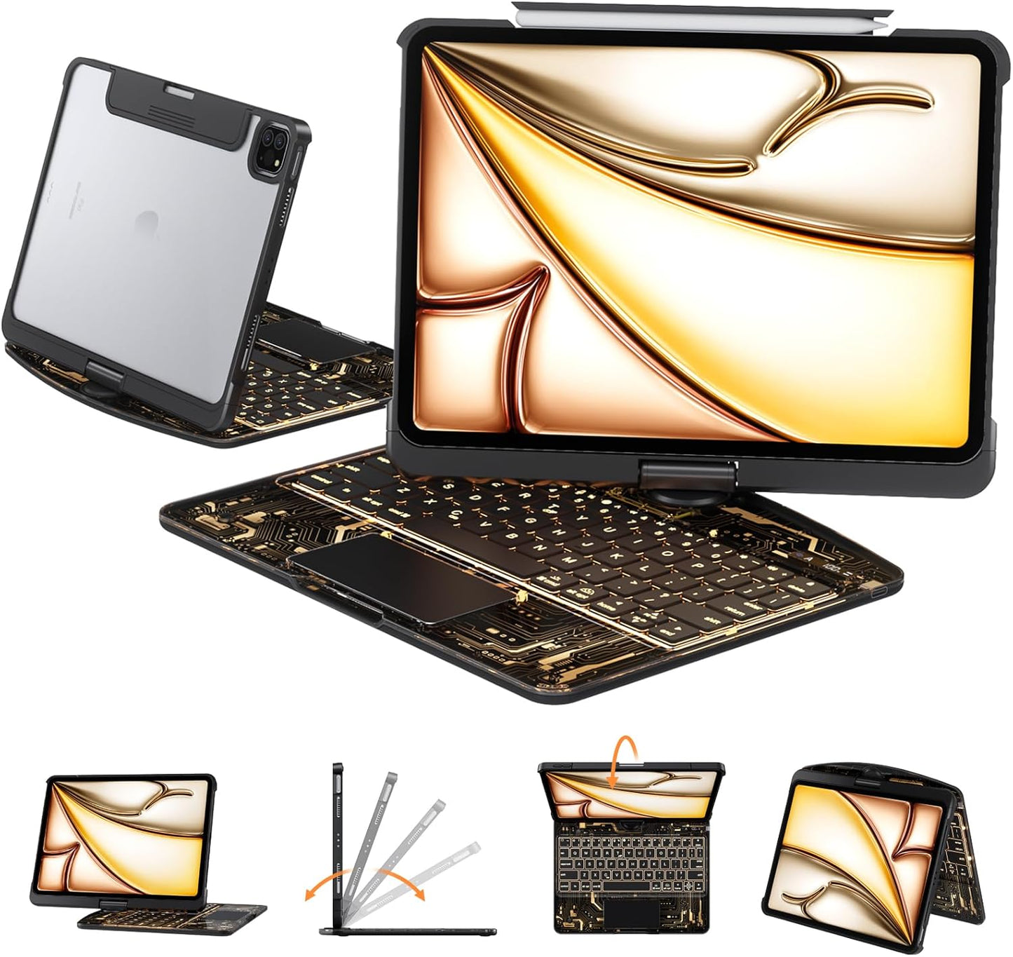 VOXILU| CrystalView® Pro Keyboard
