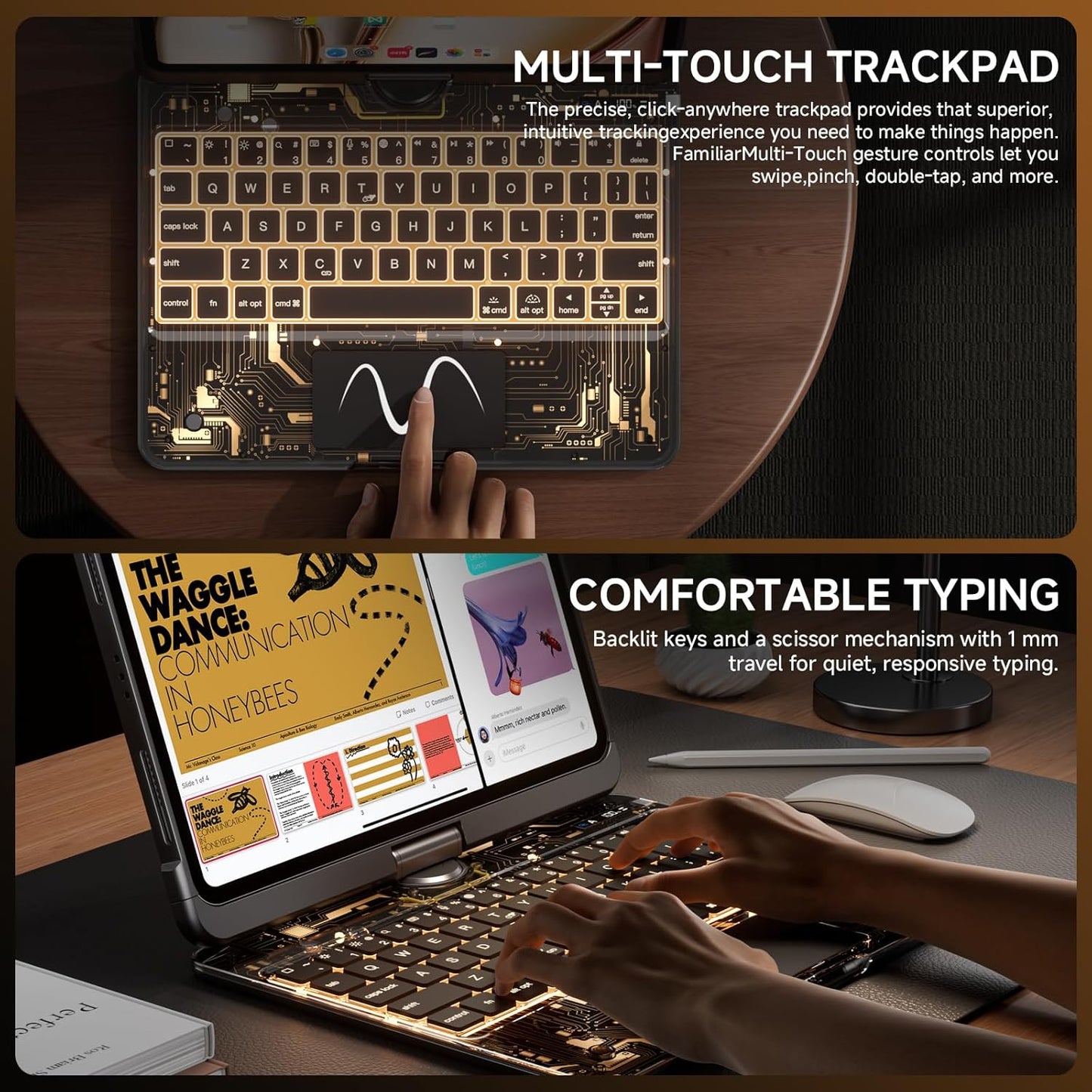 VOXILU| CrystalView® Pro Keyboard
