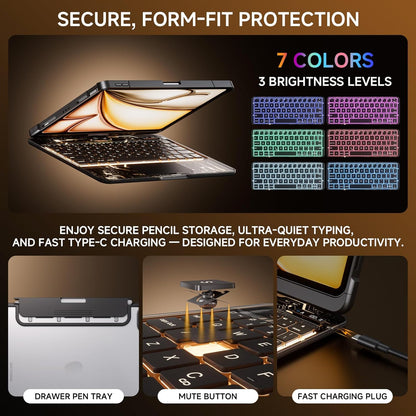 VOXILU| CrystalView® Pro Keyboard