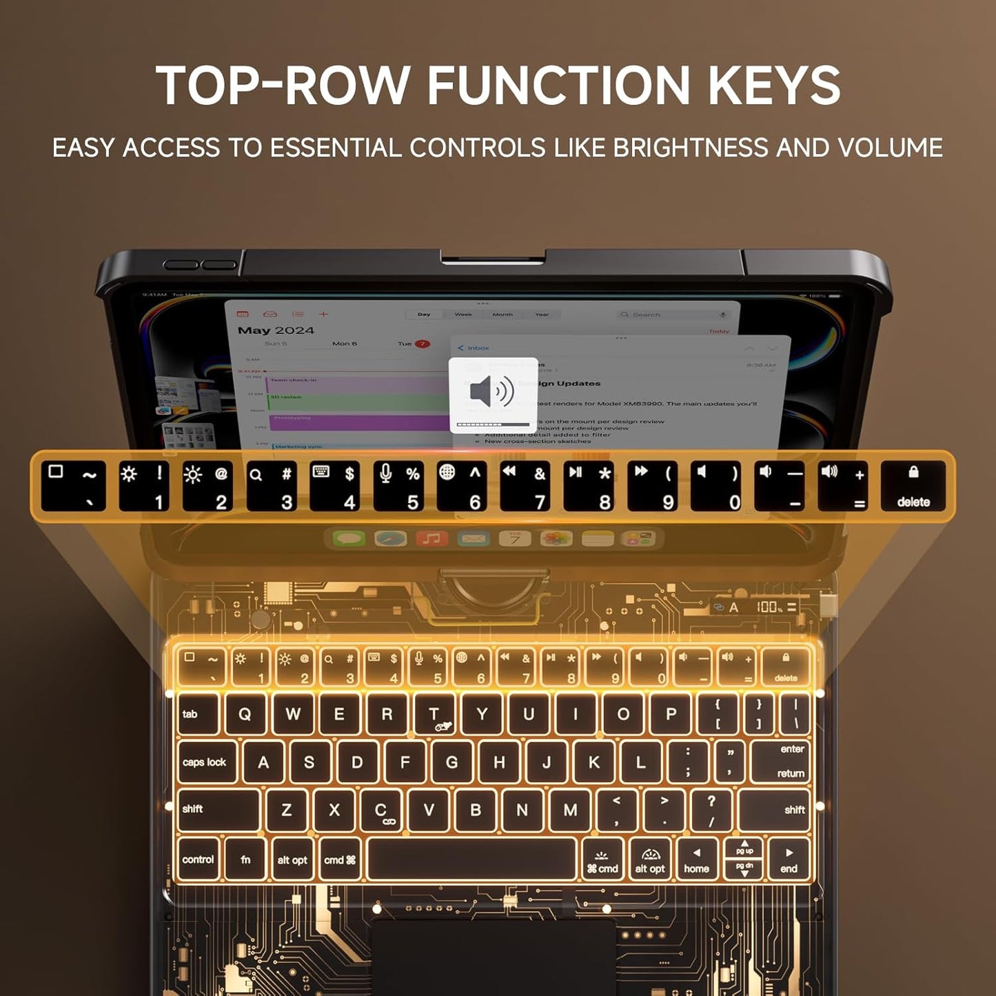 VOXILU| CrystalView® Pro Keyboard